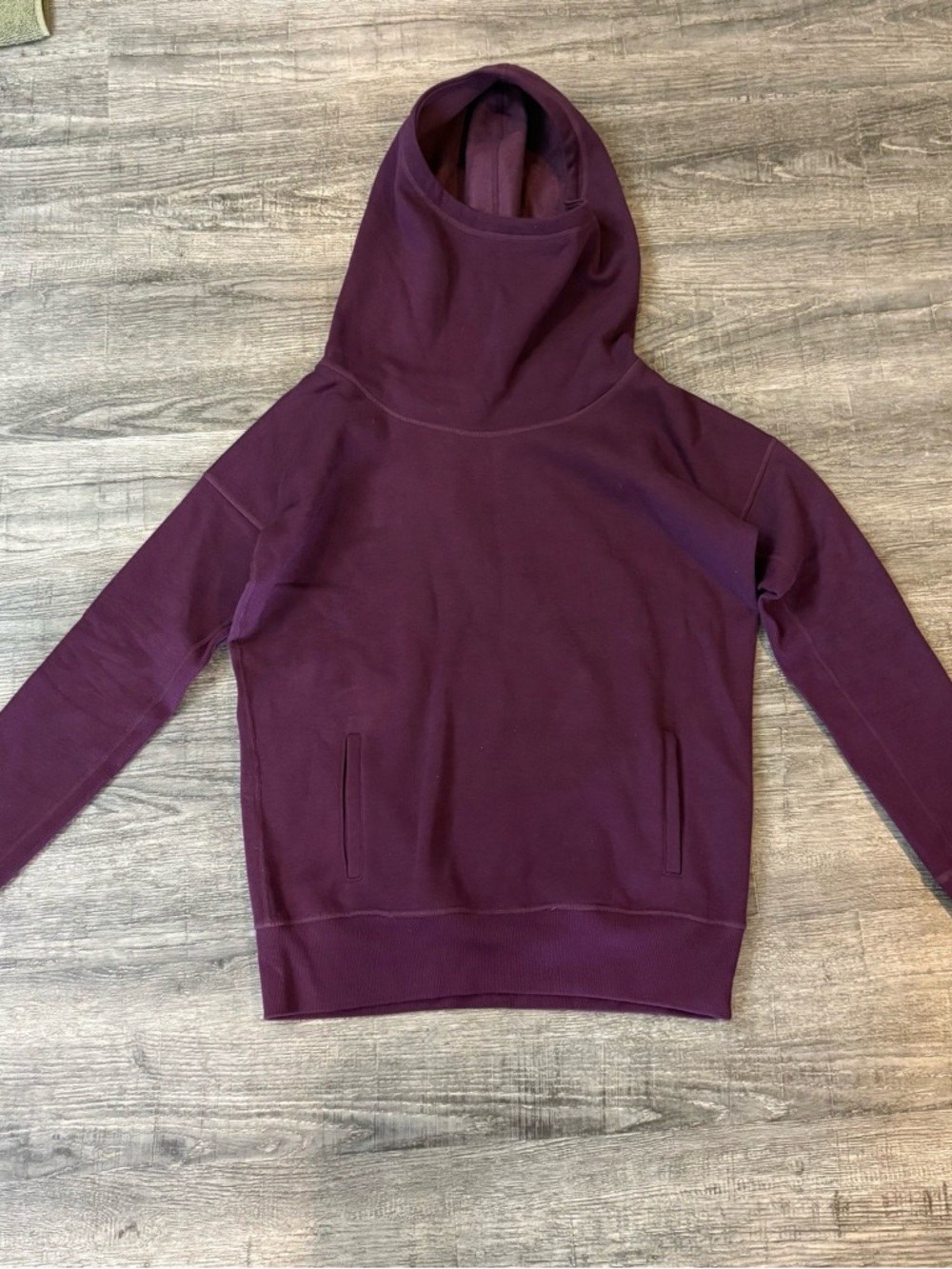 ZYIA Plum Hooded Sweatshirt